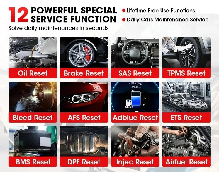 Launch CRP129X Car Scan Tool Creader Professional OBD2 Car Diagnostic Scan Tool Launch