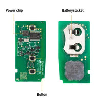 Autel IKEYTY8A3AL Toyota Style 3 Buttons 315/433 MHz Smart Key 5Pcs/Set Autel