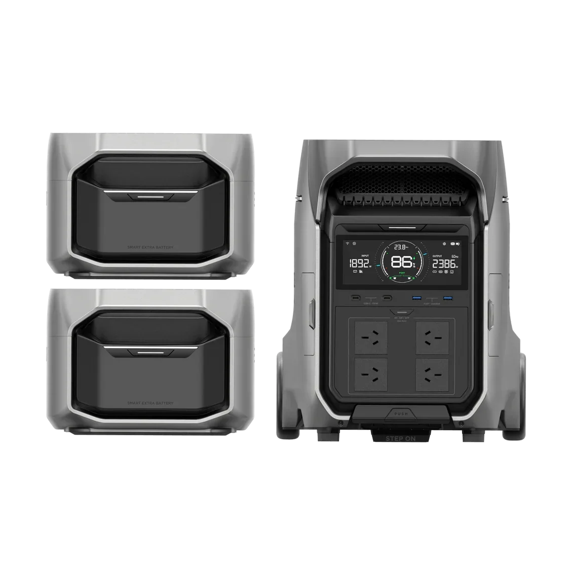 EcoFlow Delta Pro 3 +2 Smart Extra batteries EcoFlow