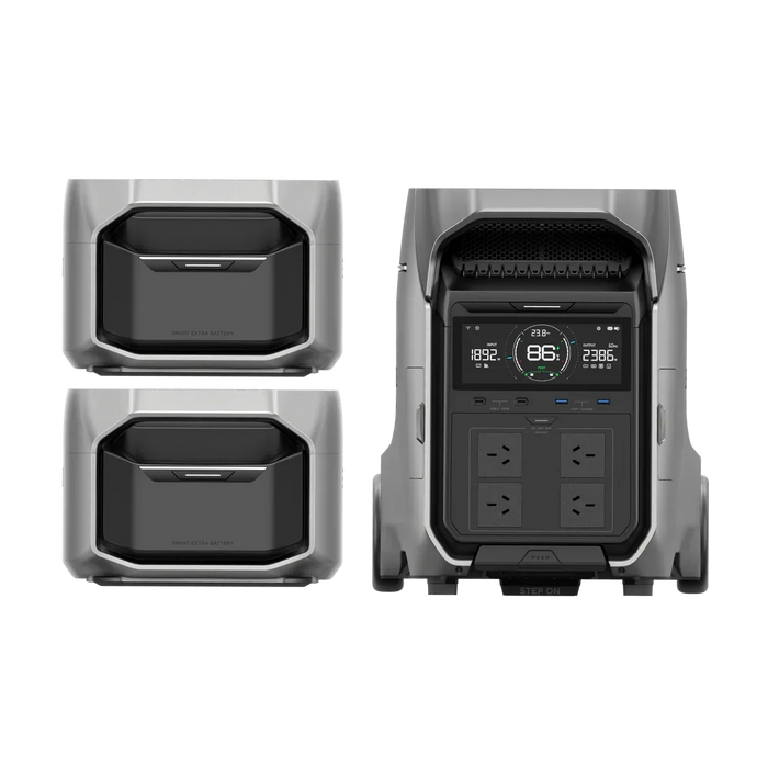 EcoFlow Delta Pro 3 +2 Smart Extra batteries EcoFlow