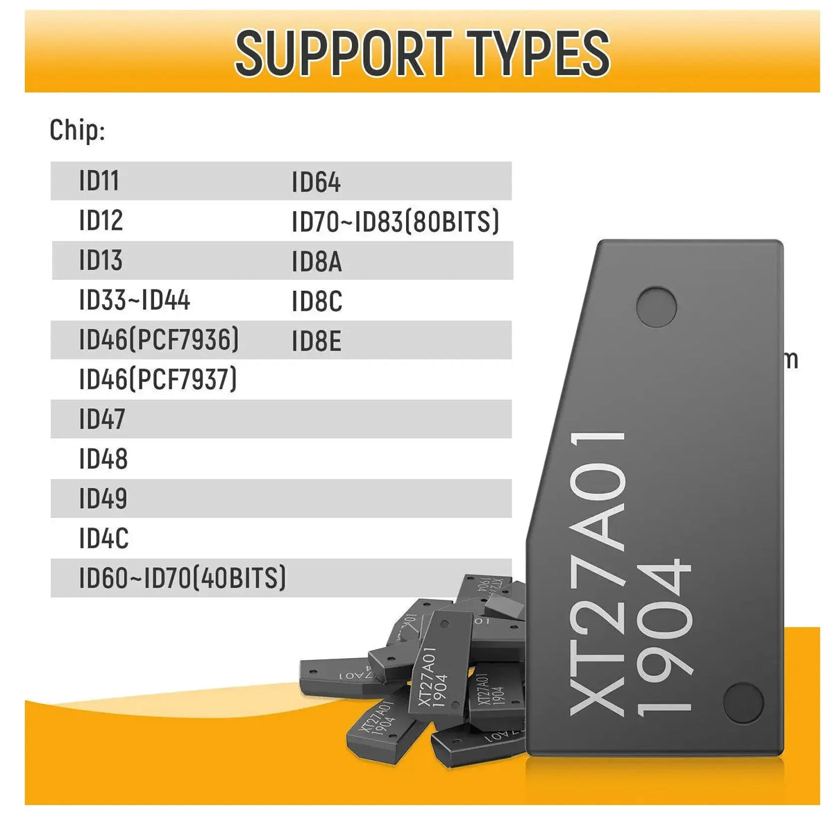 Xhorse VVDI Super Transponder Chip Xt27a01/A66 - FairTools