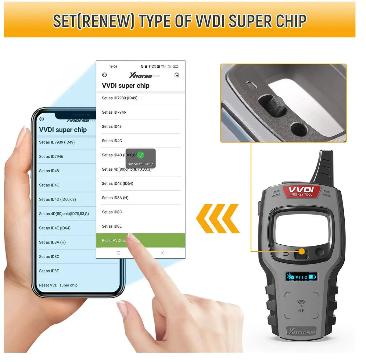 Xhorse VVDI Super Transponder Chip Xt27a01/A66 - FairTools