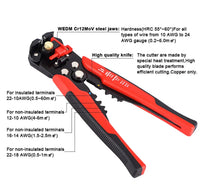 Automatic Heavy Duty Wire Stripper, Cutter & Crimper FairTools