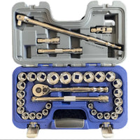 Blue Point 1/2 Drive Socket Set, 33pcs Blpgss1233 - FairTools Blue Point 1/2 Drive Socket Set, 33pcs Blpgss1233