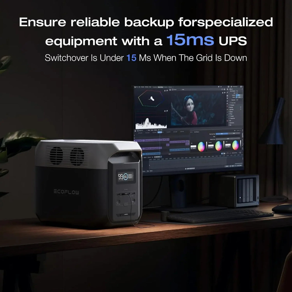 ECOFLOW DELTA 3 1500 Portable Power Station EcoFlow