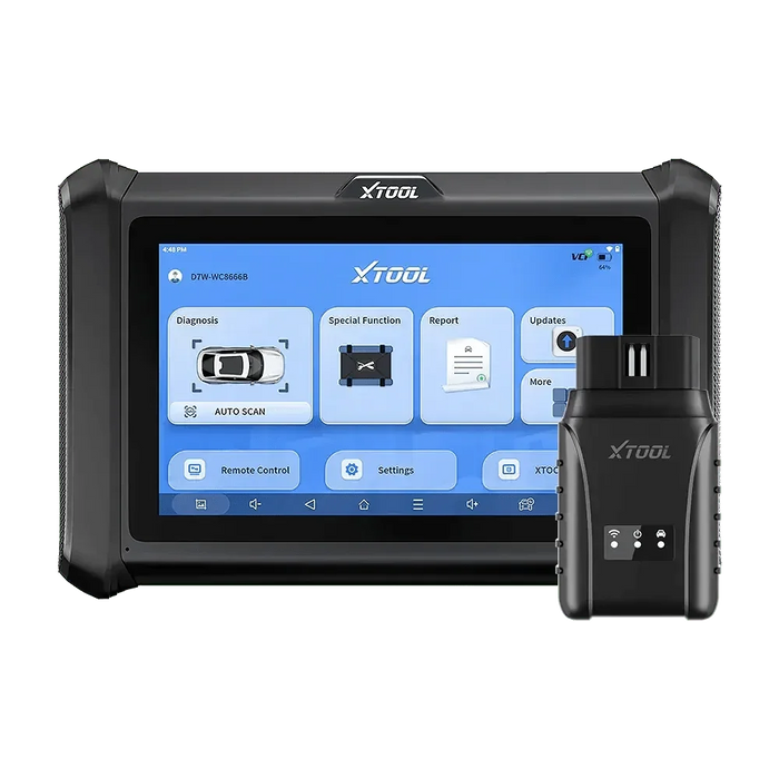 XTOOL D7W Smart Diagnostic Tool, Key Coding, OdometerCorrection, 3-Year Free Update - Free of Autel MaxiVideo MV105S Digital Inspection Camera - FairTools
