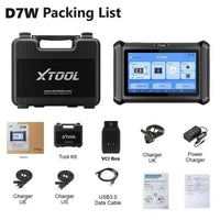 XTOOL D7W Smart Diagnostic Tool, Key Coding, OdometerCorrection, 3-Year Free Update - Free of Autel MaxiVideo MV105S Digital Inspection Camera - FairTools