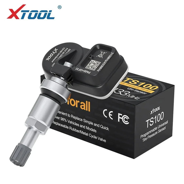 XTOOL TS100 Pro Programmable Universal Tire Pressure Sensor - FairTools