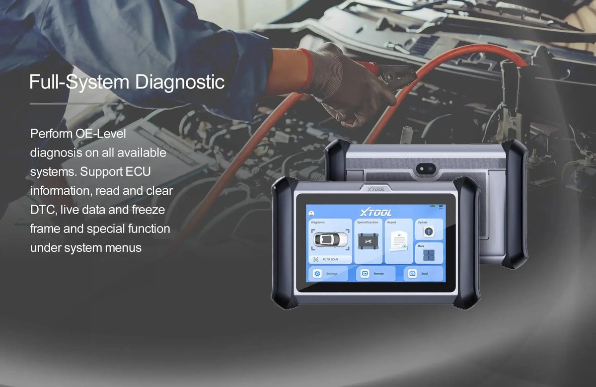 XTOOL XT70W Smart Diagnostic Scanner Odometer Key Programming Tool 3-Year Update - FairTools