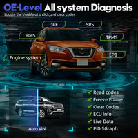 Xtool D9HD 12V Car 24V Truck Diagnostic Scan Tool Xtool